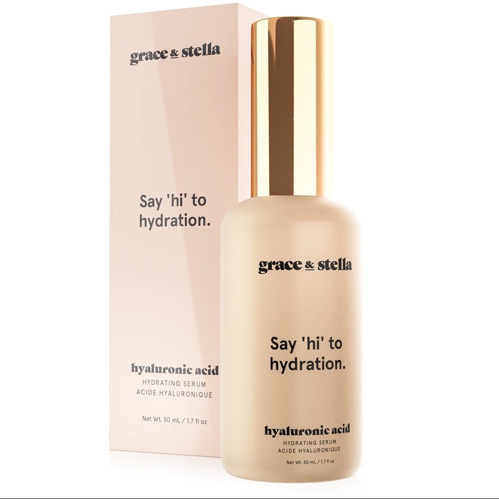 Grace & Stella Say ‘Hi’ to Hydration hyaluronic acid hydrating serum